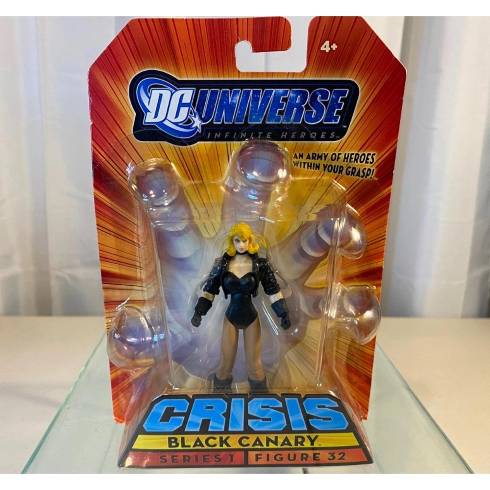 Mattel DC Universe Infinite Heroes Crisis Black Canary Series 1 Figure 32 NIP